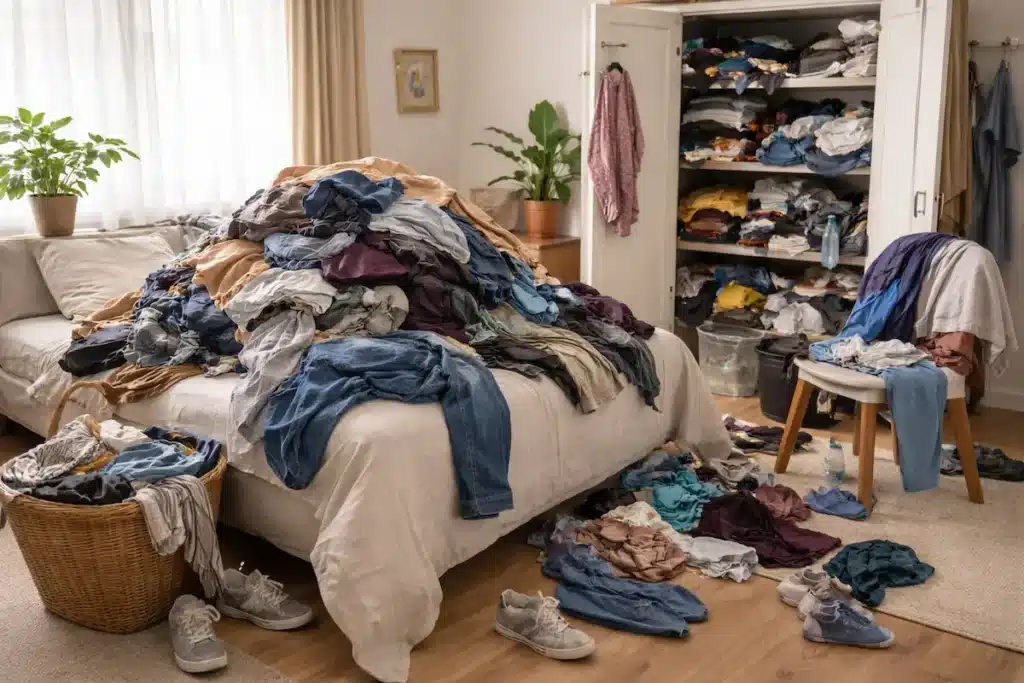 Elfelejtheted a ruhakupacokat: ez a japán módszer teljesen átalakítja a szekrényedet