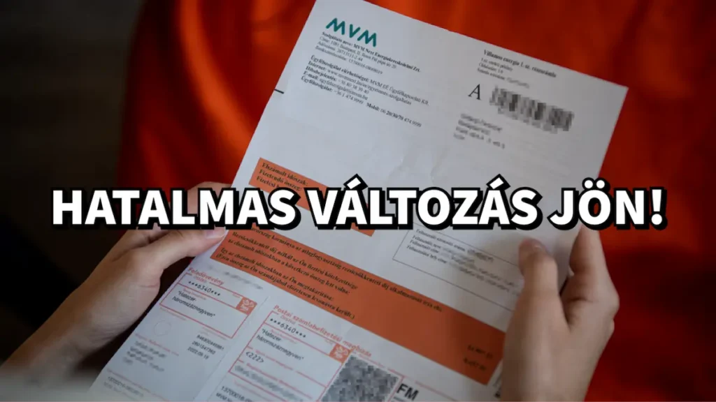 Figyelmeztetés küldött az MVM a januári rezsistop miatt, minden ügyfelet érint