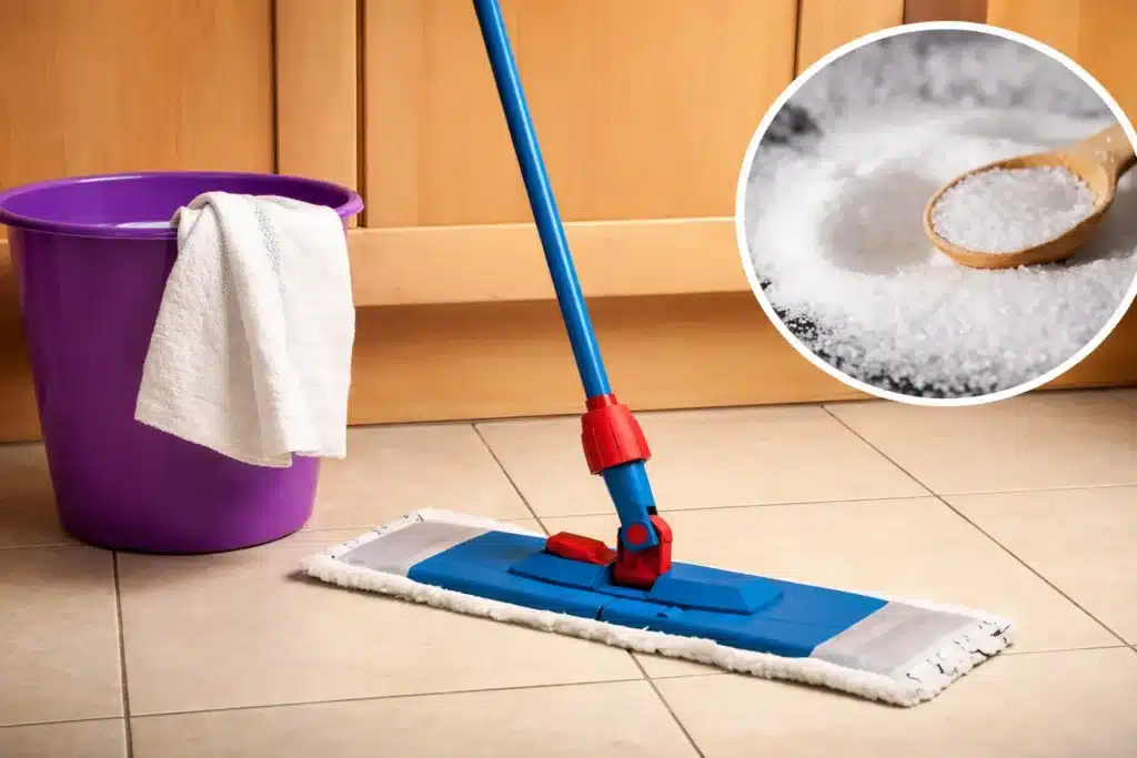 Miért érdemes felmosáskor mindig egy kanál sót rakni a vízbe?